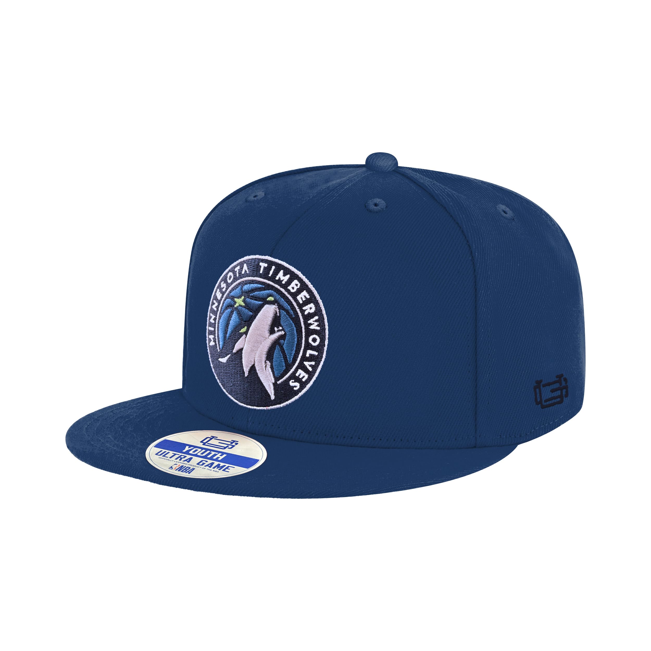 Ultra Game Youth NBA Official 8-20 Twill Snap Back Ultimate Baseball Cap Hat