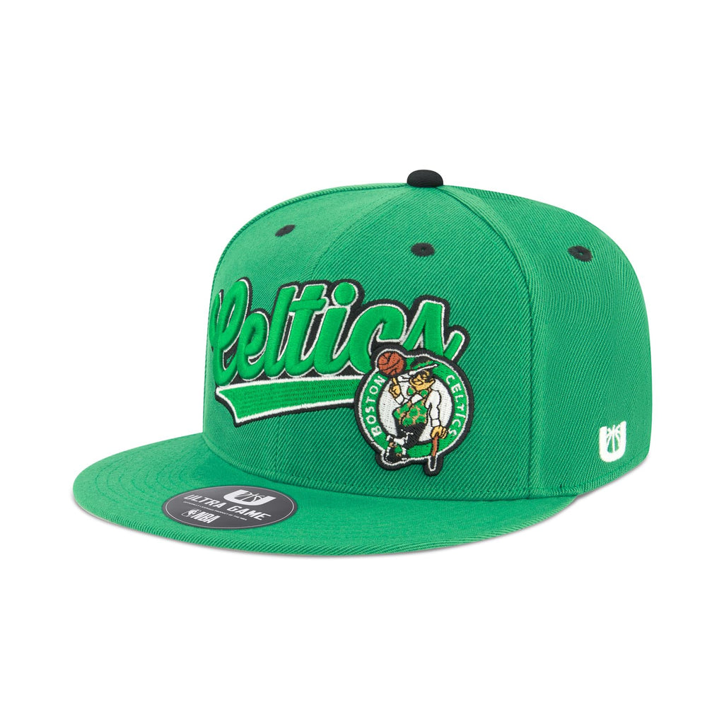 Ultra Game Men’s NBA Official Snap Back 3D Embroidered Team Logo Baseball Cap Hat