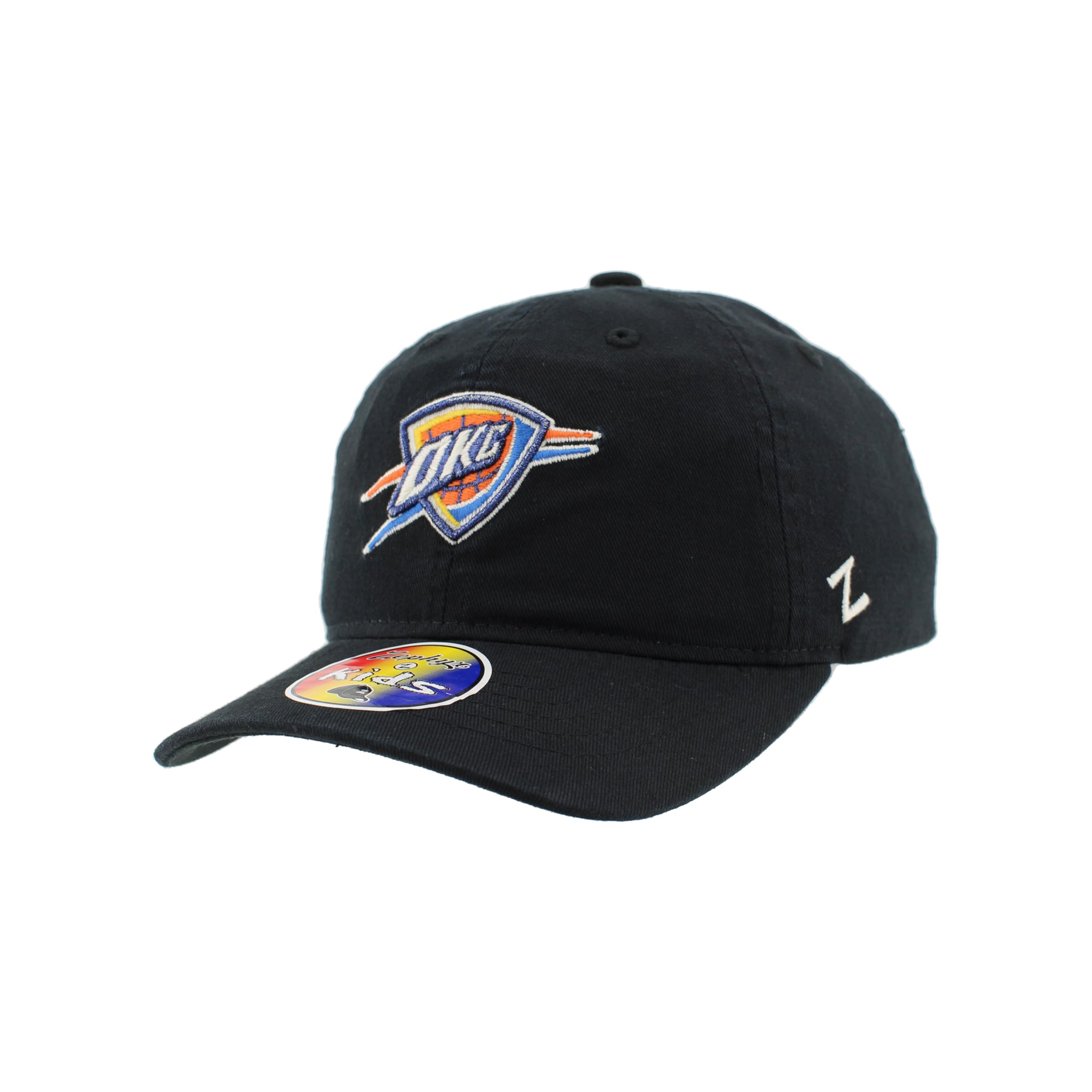 ZHATS NBA Unisex Kids NBA Officially Licensed Youth Adjustable Hat Scholarship Icon Black
