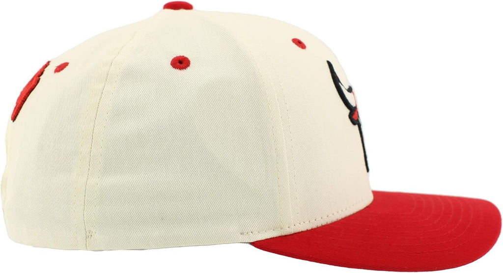 ZHATS NBA Unisex-Adult NBA Officially Licensed Adjustable Snapback Hat Marquee Ivory