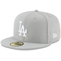 New Era MLB 59FIFTY Los Angeles Dodgers Gray Authentic Collection Fitted On Field Baseball Cap Hat