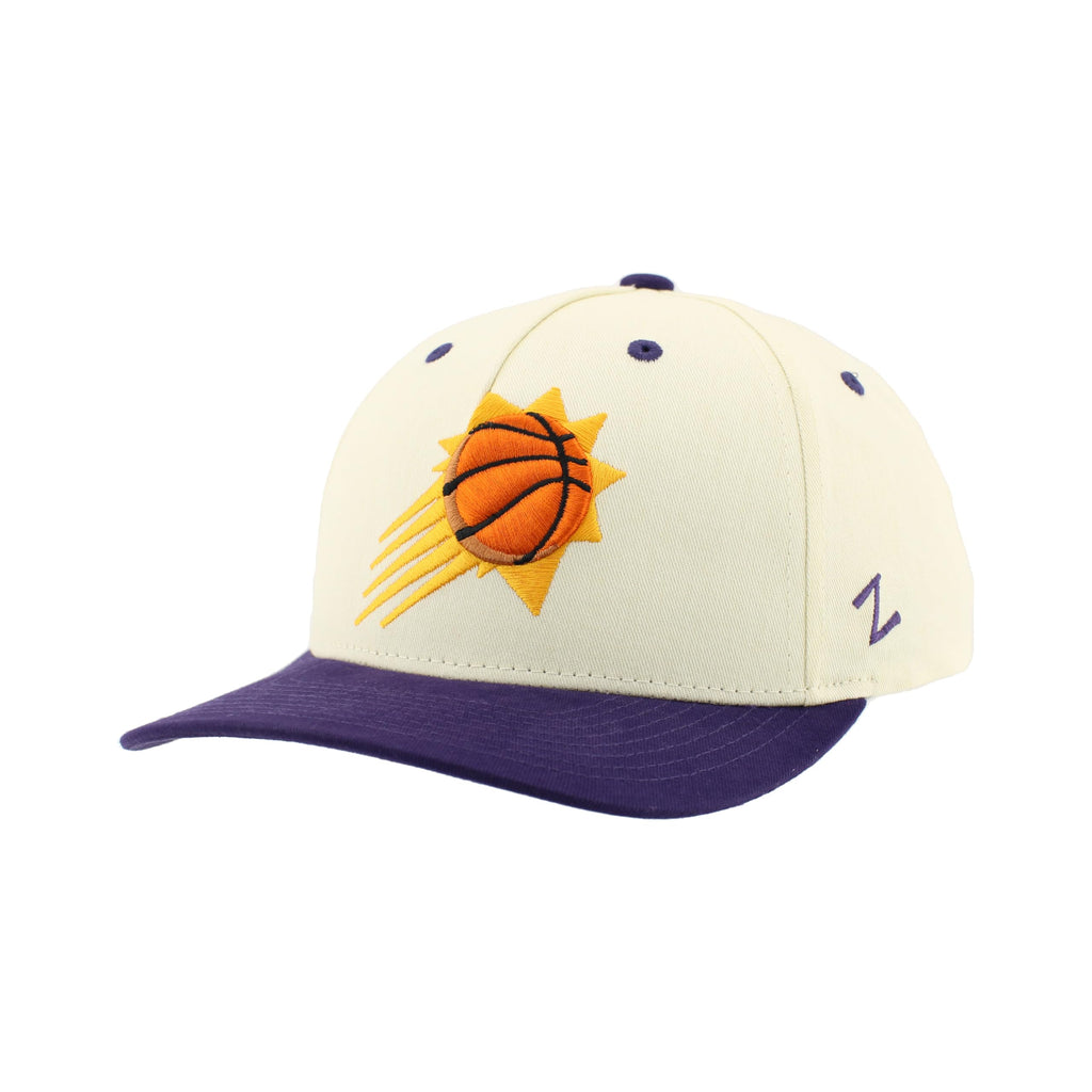 ZHATS NBA Unisex-Adult NBA Officially Licensed Adjustable Snapback Hat Marquee Ivory
