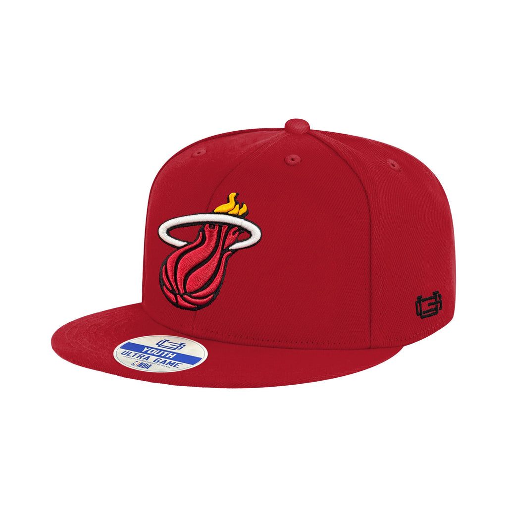 Ultra Game Youth NBA Official 8-20 Twill Snap Back Ultimate Baseball Cap Hat