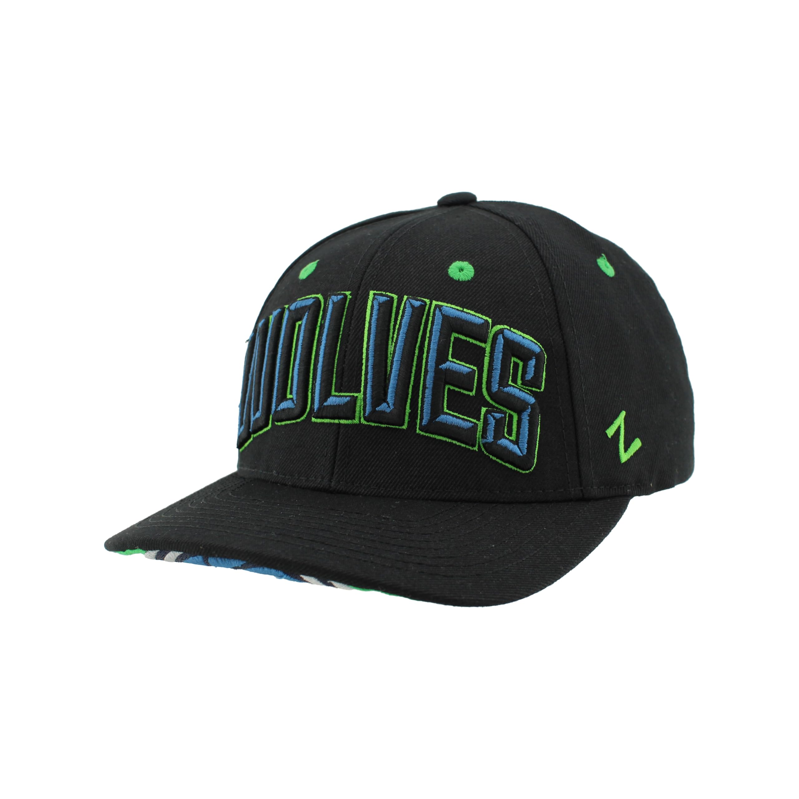 ZHATS NBA Unisex-Adult NBA Officially Licensed Adjustable Snapback Hat Contender Under Visor Icon