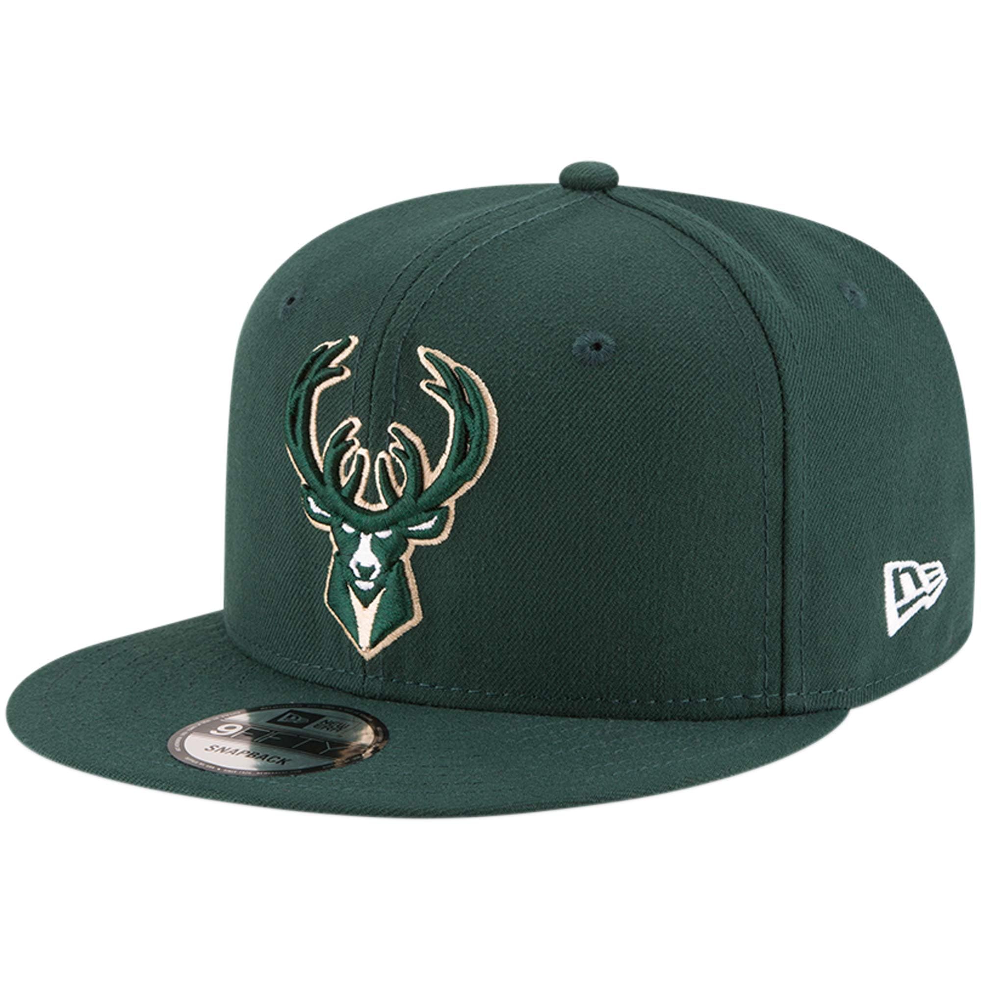 New Era NBA Black 9FIFTY Adjustable Snapback Hat Cap One Size Fits All
