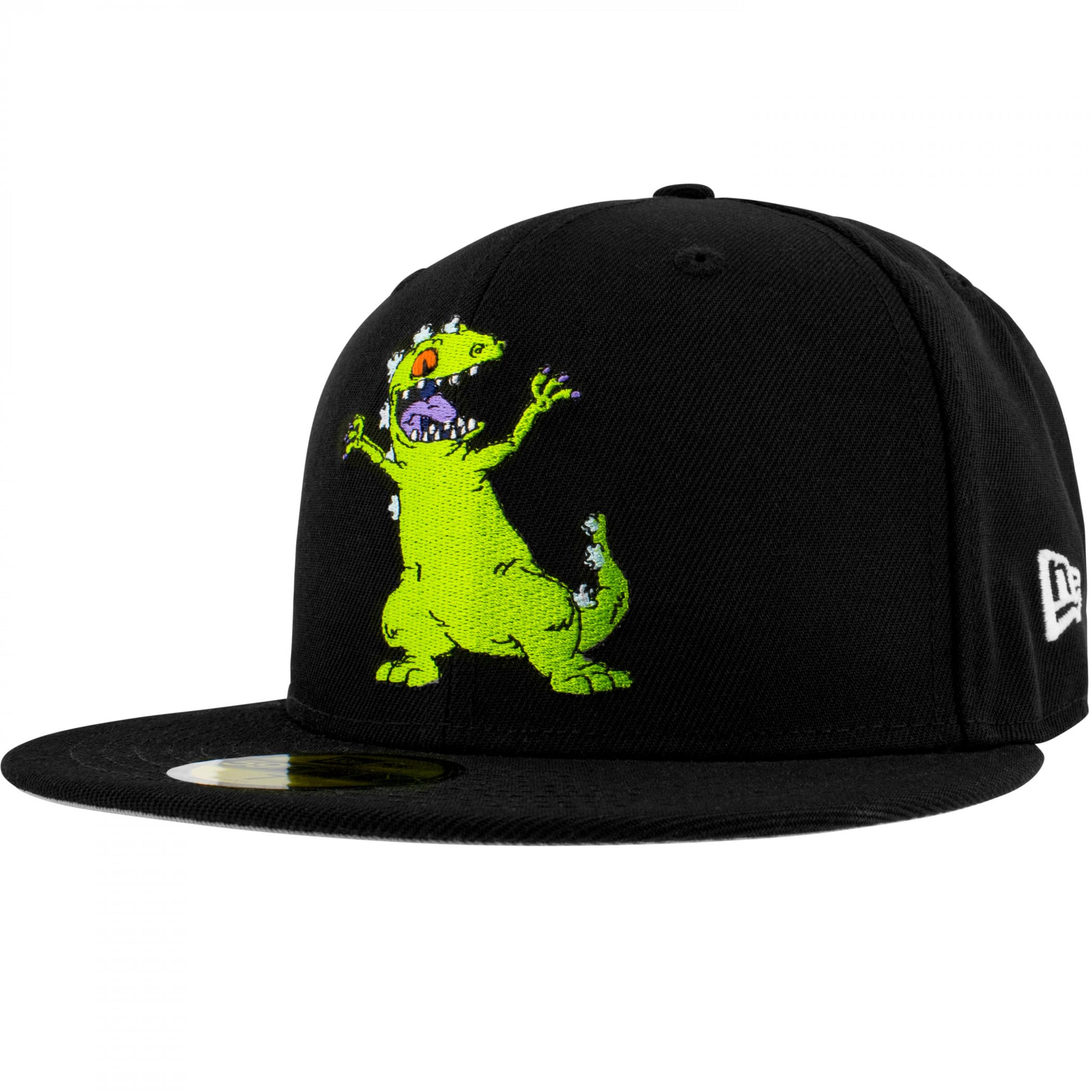 New Era The Rugrats Reptar 59Fifty Fitted Hat (US, Numeric, 7, Black)