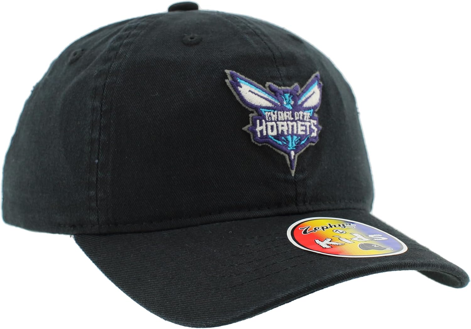 ZHATS NBA Unisex Kids NBA Officially Licensed Youth Adjustable Hat Scholarship Icon Black
