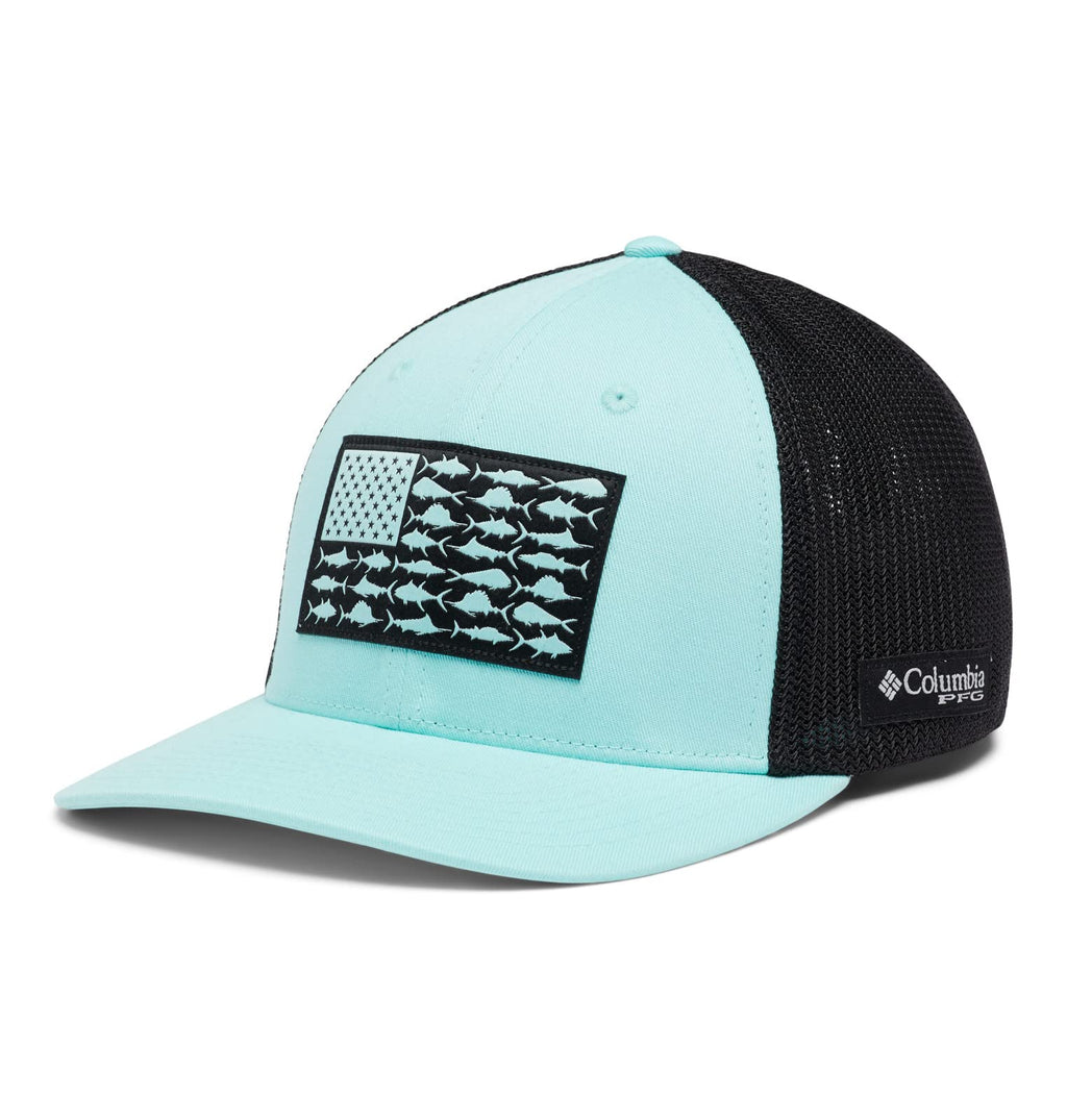 Columbia Unisex PFG Fish Flag Mesh Ball Cap