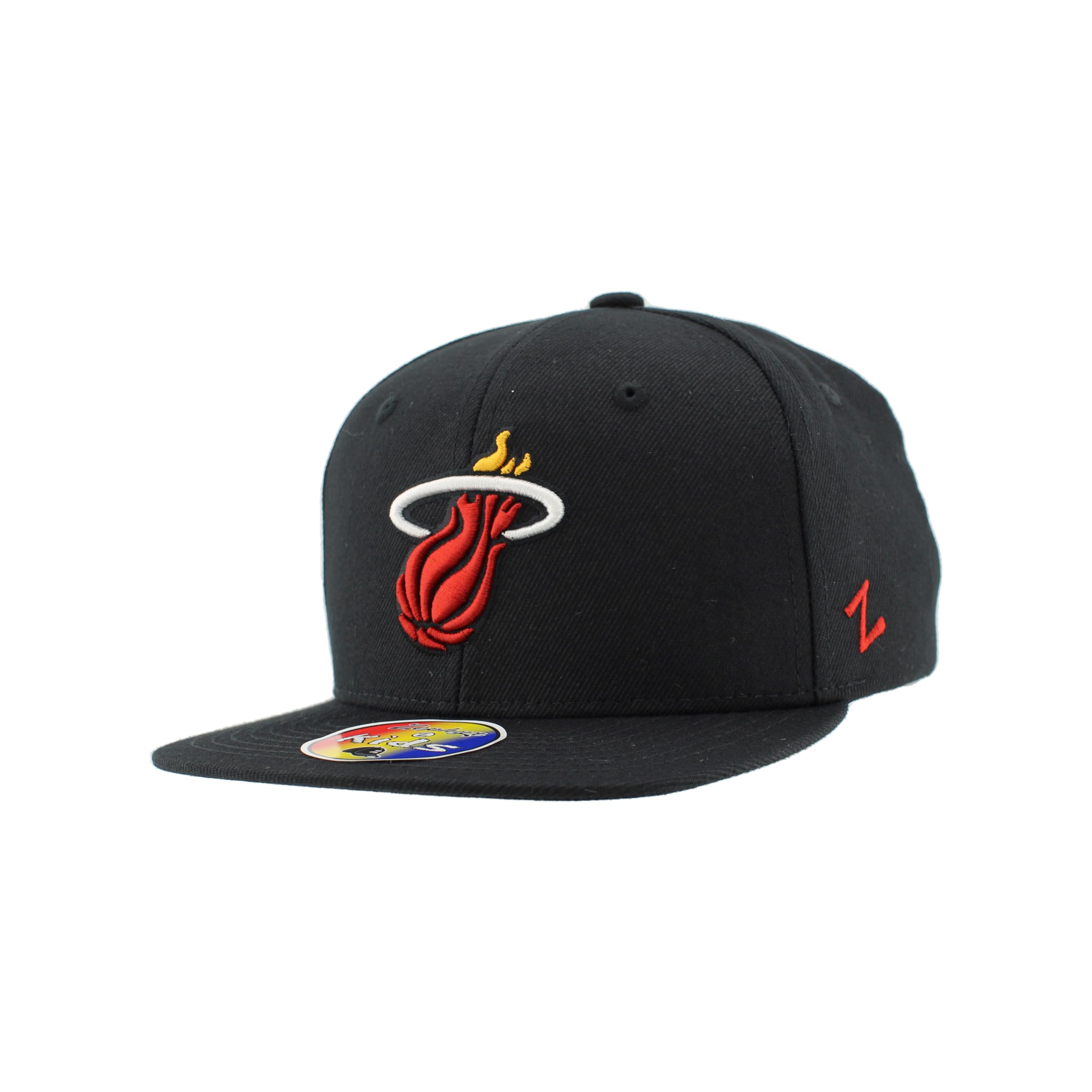 ZHATS NBA Unisex Kids NBA Officially Licensed Youth Adjustable Snapback Hat Flat Bill Z11 Icon Team Color