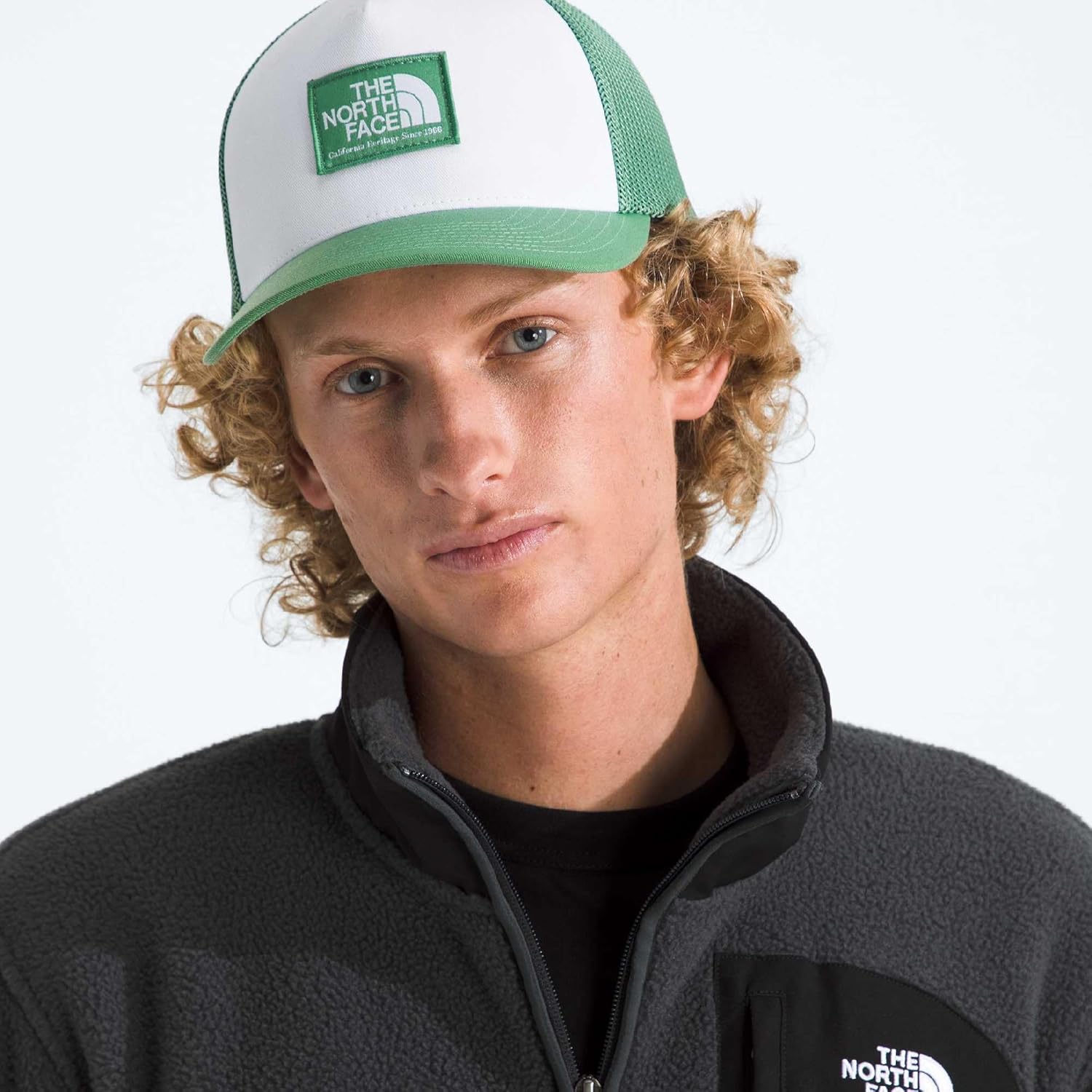 THE NORTH FACE Keep It Patched Trucker | Deep Fit Snapback Hat for Men & Women With Breathable Mesh Panels