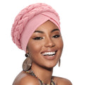 African Women Turban Caps Pre-Tied Twisted Turbans Head Scarf for Women Hair Wraps Cover Beanie Cancer Chemo Headwear