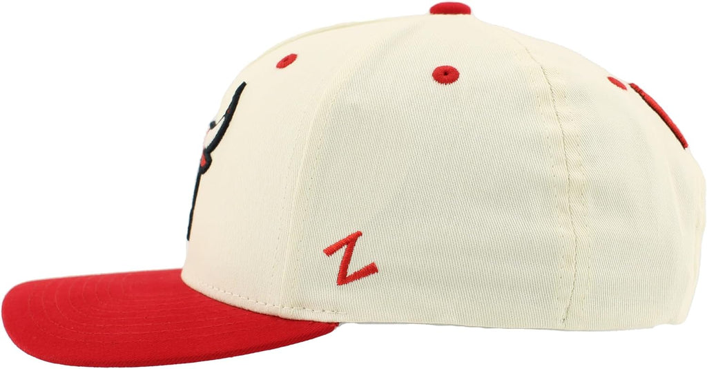 ZHATS NBA Unisex-Adult NBA Officially Licensed Adjustable Snapback Hat Marquee Ivory