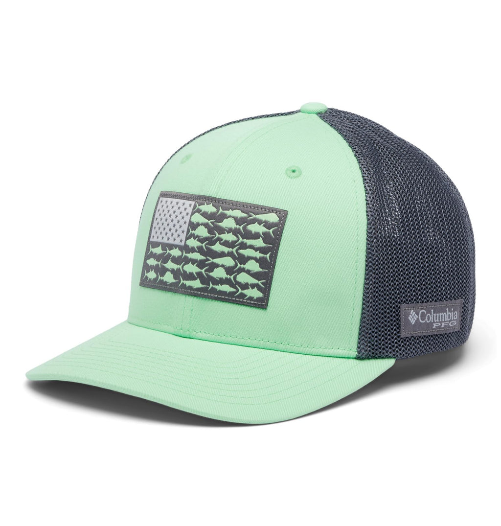 Columbia Unisex PFG Fish Flag Mesh Ball Cap