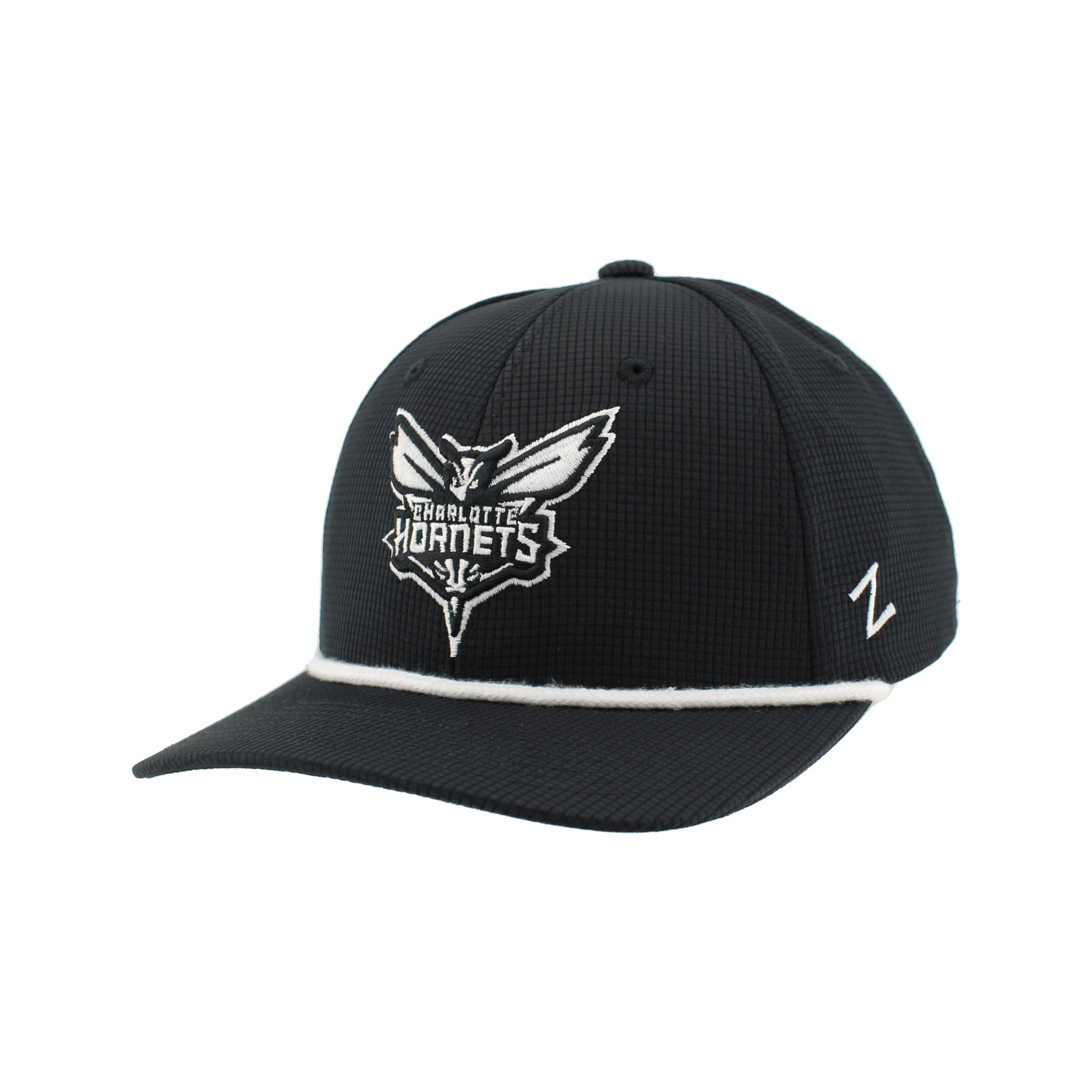 ZHATS NBA Unisex-Adult NBA Officially Licensed Rope Hat Snapback Backspin Contrast Black