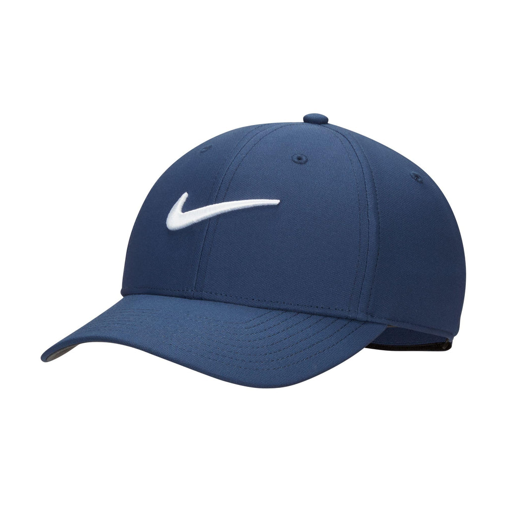Nike Unisex Adult Dri-FIT Club Unstructured Metal Swoosh Cap Hat | Mens and Womens