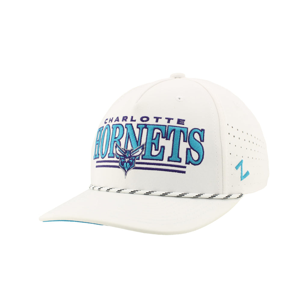 ZHATS NBA Unisex-Adult NBA Officially Licensed Rope Hat Snapback Performance Regalia White