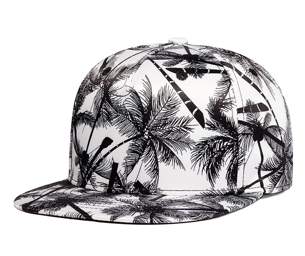 Quanhaigou Snapback Hat for Men Women,Hip Hop Style Colorful Flat Bill Hats Teens Adjustable Baseball Cap