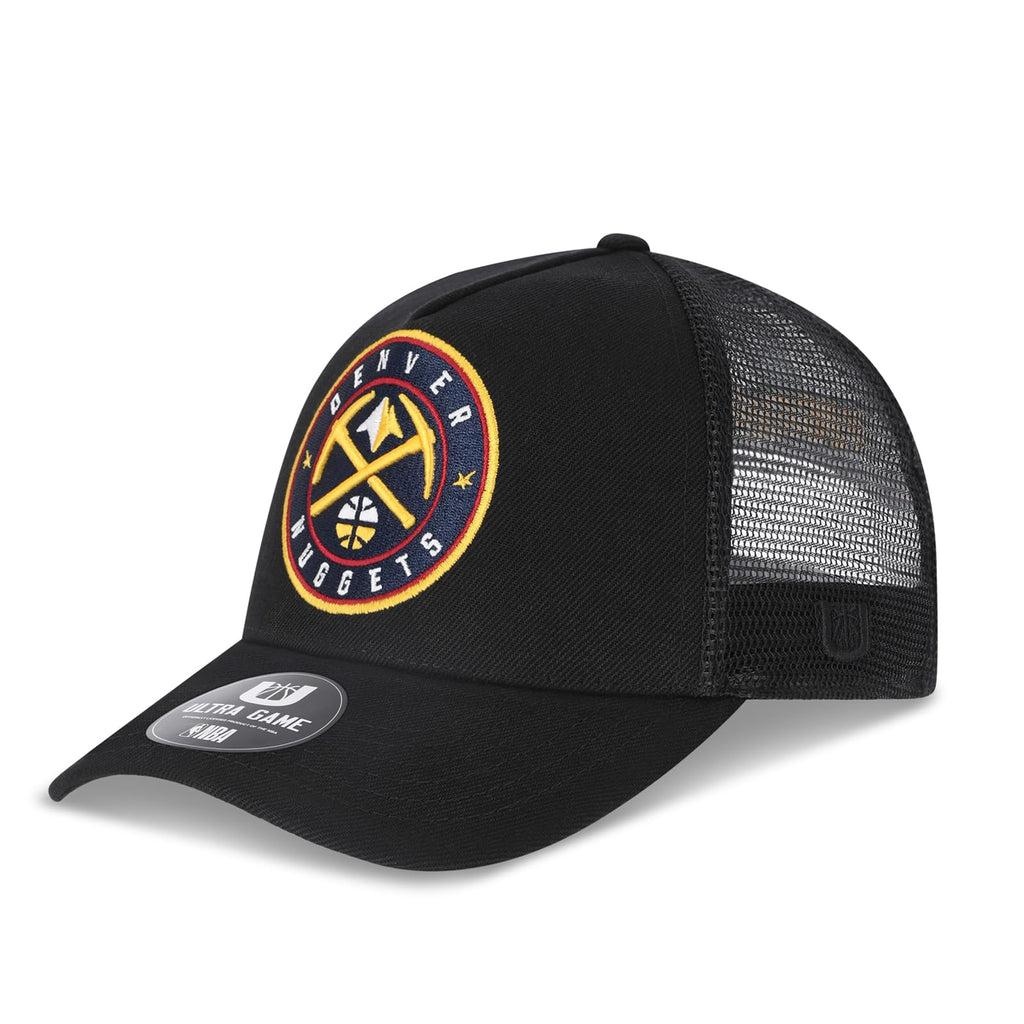 Ultra Game Men’s NBA Official Snap Back All Around The World Trucker Baseball Cap Hat
