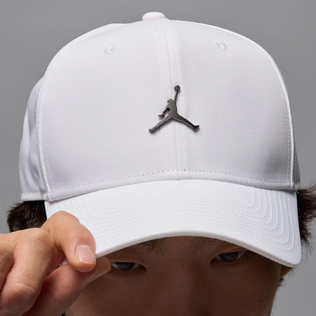 Nike Unisex's Baseball Cap (HM5750-100_White/Gunmetal, White/Gunmetal, Free Size