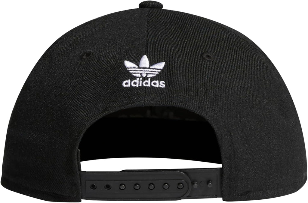 adidas Originals Men's Trefoil Chain Flatbrim Snapback Cap, One Size
