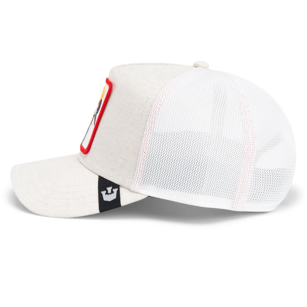 Goorin Bros. Business Professional Trucker Hat for Men and Women, Cream (Suited Crane), One Size