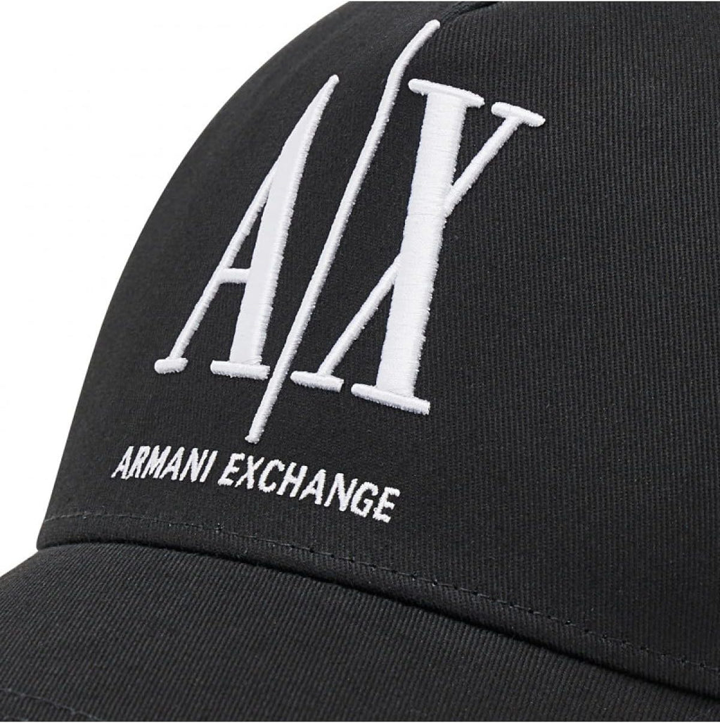 Armani Exchange Men's Baseball Hat with Embroidered Logo