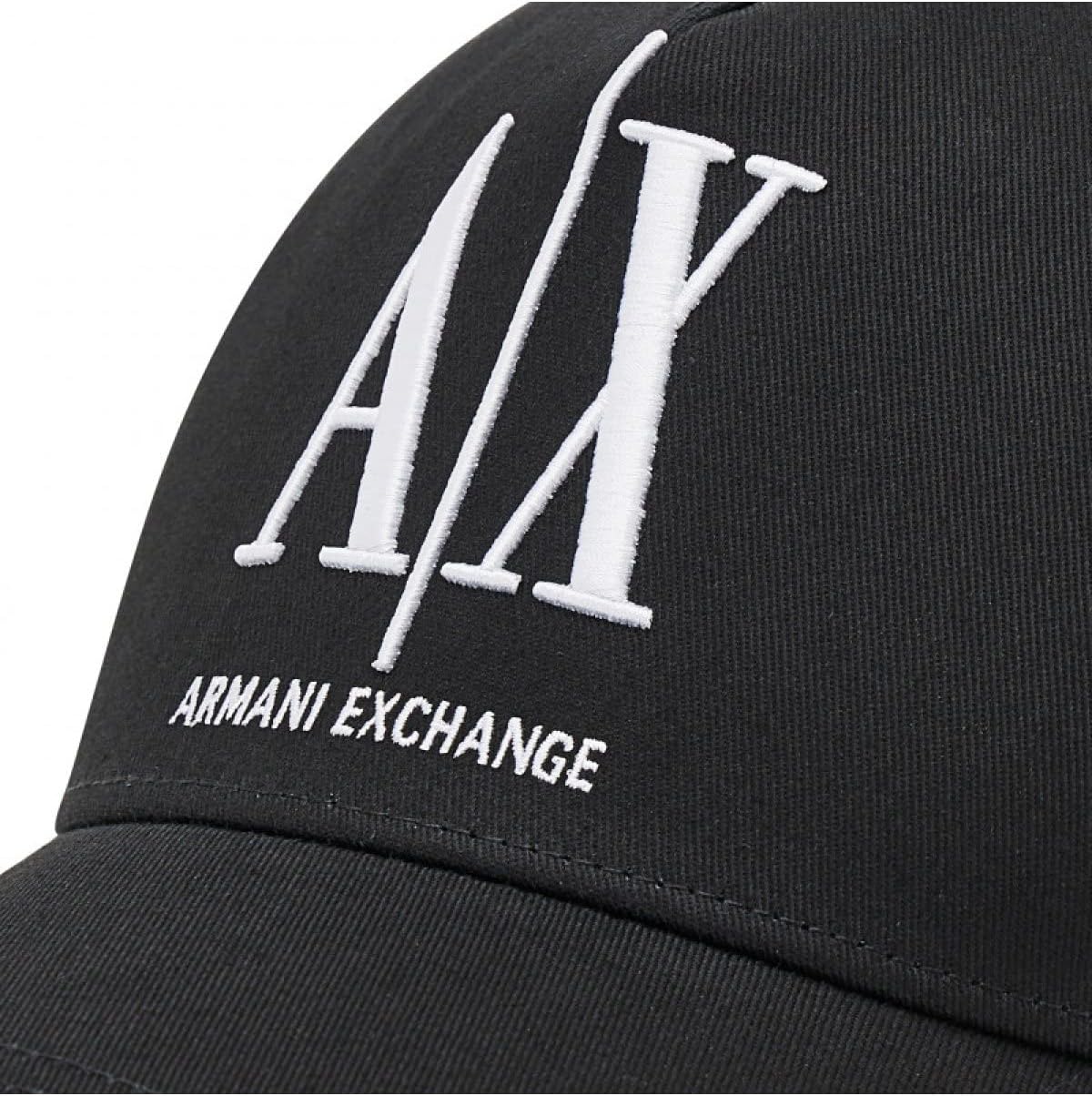 Armani Exchange Men's Baseball Hat with Embroidered Logo