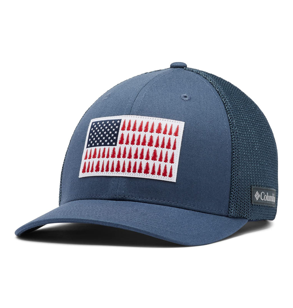 Columbia Unisex PFG Fish Flag Mesh Ball Cap