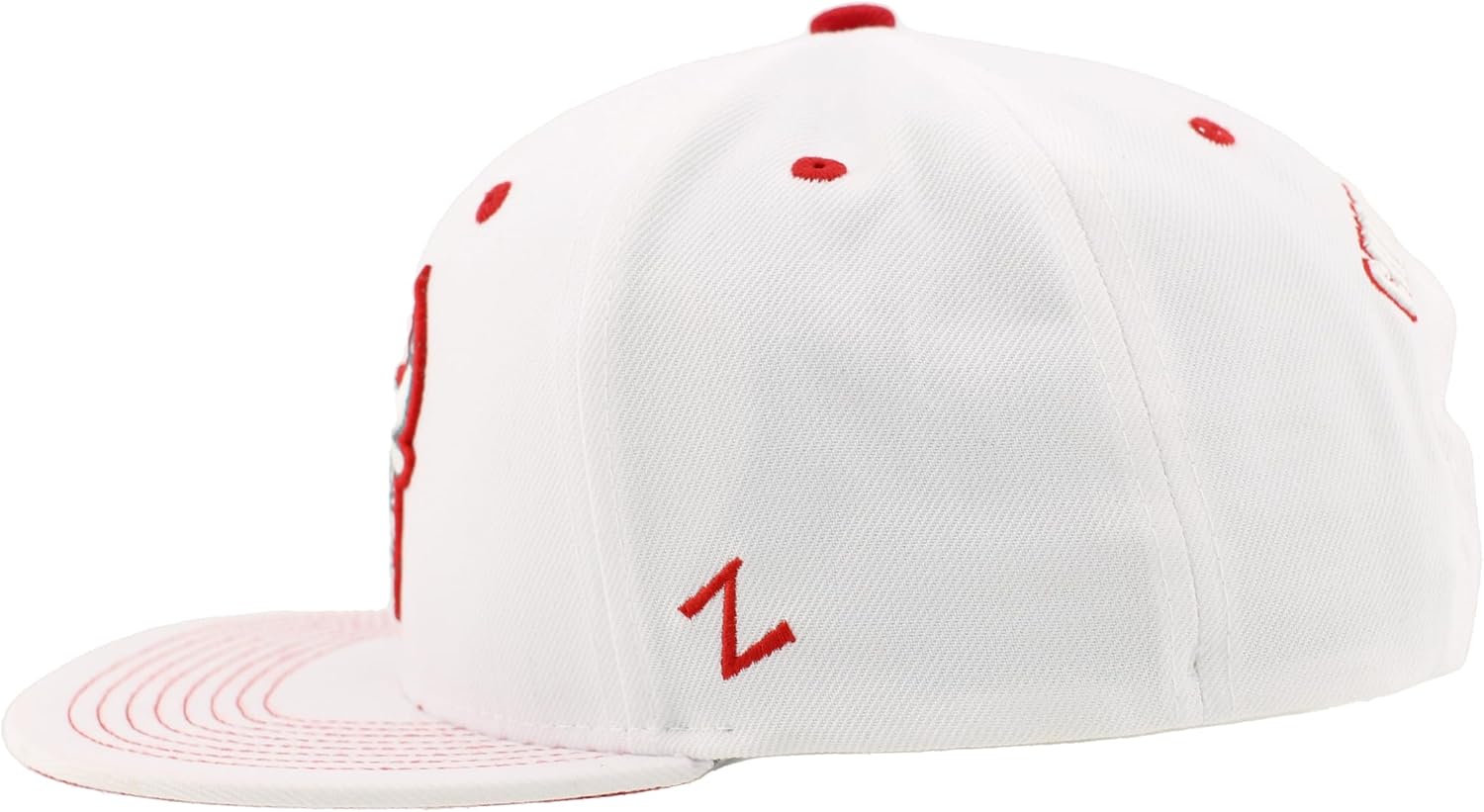 ZHATS NBA Unisex-Adult NBA Officially Licensed Adjustable Snapback Hat Flat Bill Z11 Pop White