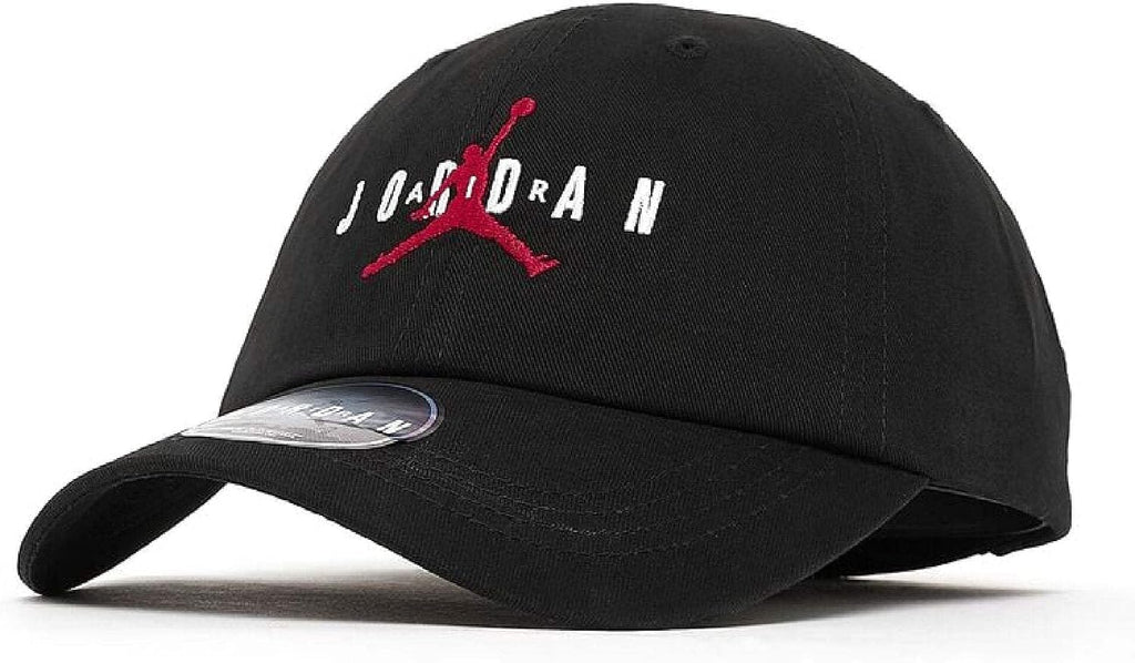Boys Jordan Jumpman Adjustable Baseball Cap Black