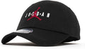 Boys Jordan Jumpman Adjustable Baseball Cap Black