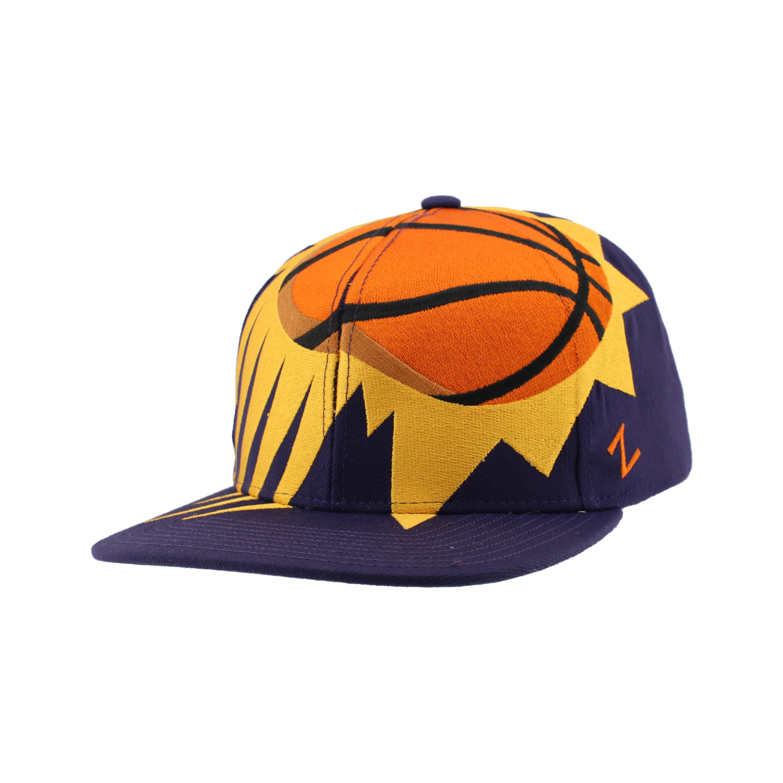 ZHATS NBA Unisex-Adult NBA Officially Licensed Adjustable Snapback Hat Flat Bill Z11 Retro Over The Top