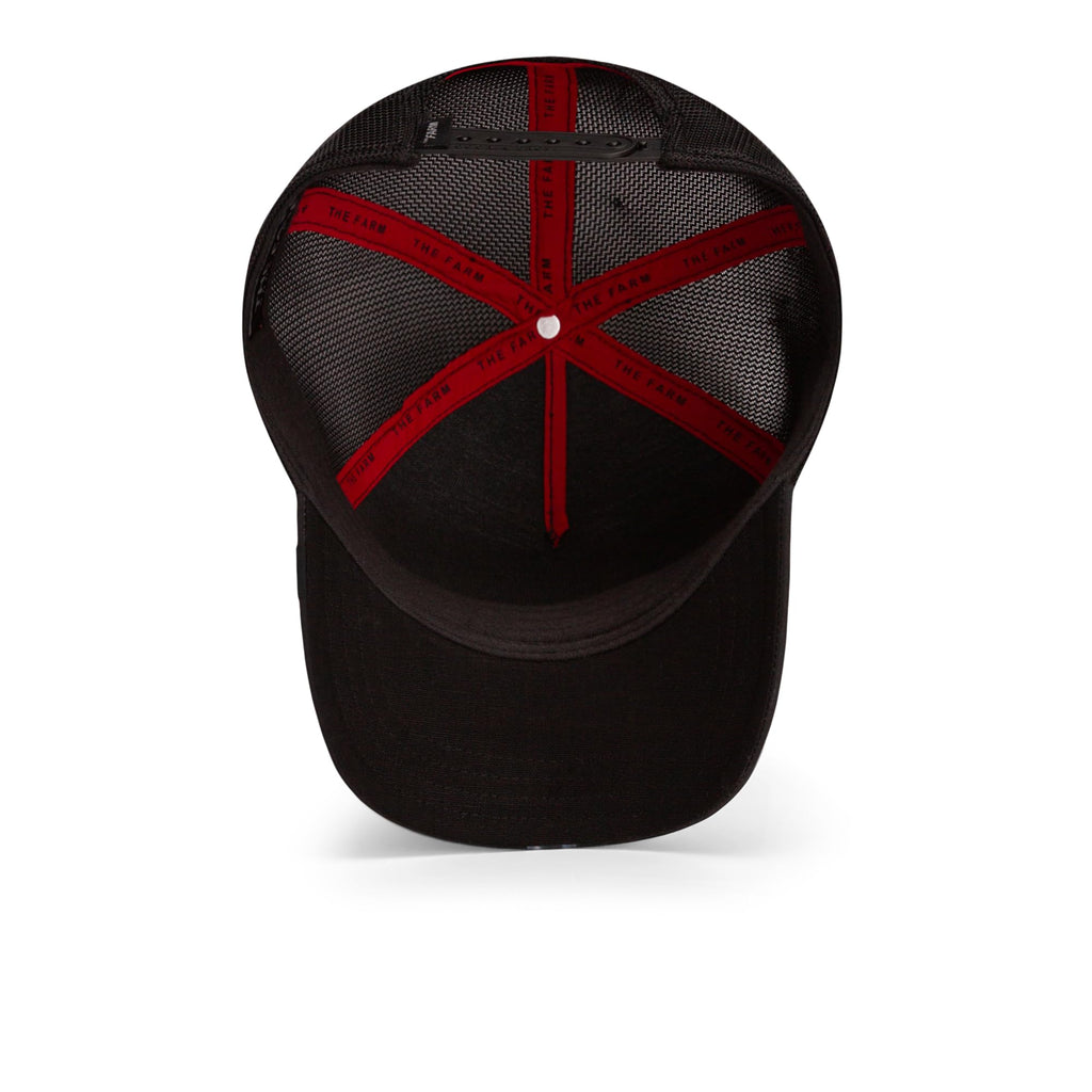 Goorin Bros. Neon Noir Collection Trucker Hat for Men and Women, Black (Deep Cover), One Size