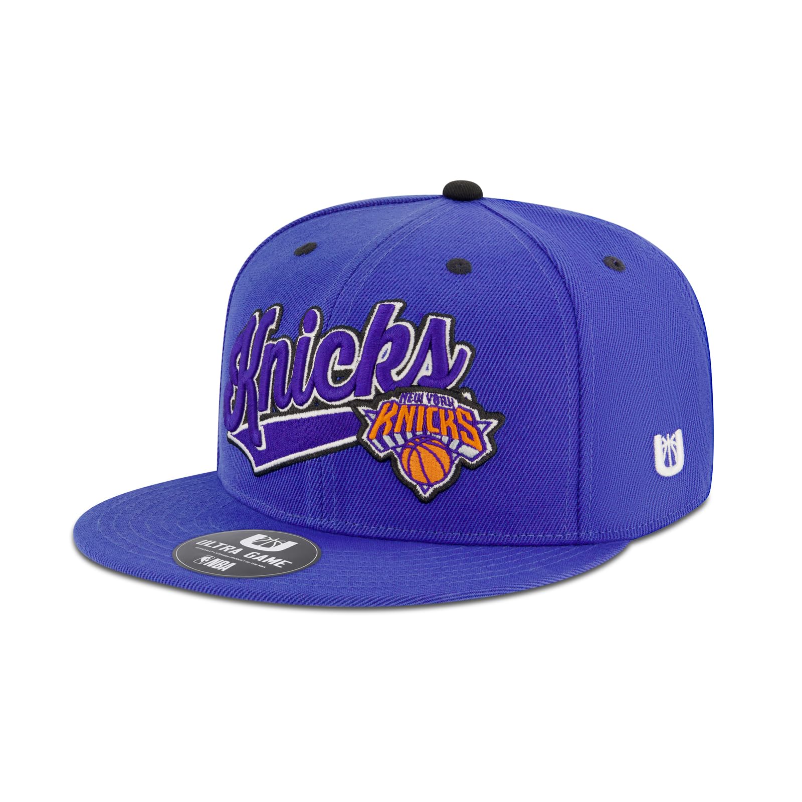Ultra Game Men’s NBA Official Snap Back 3D Embroidered Team Logo Baseball Cap Hat