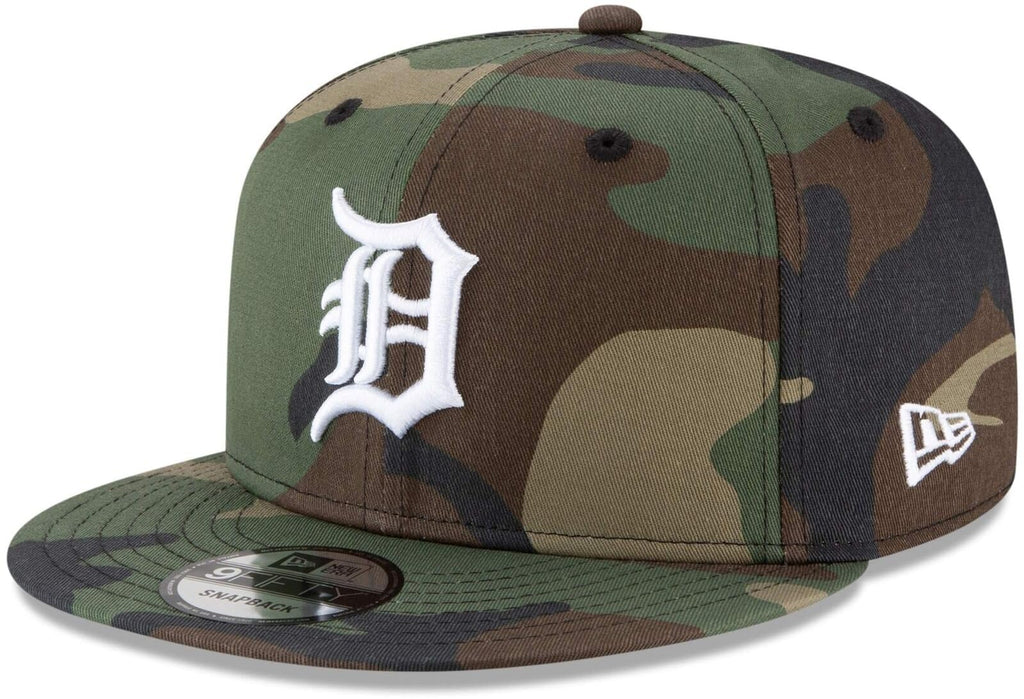 New Era Unisex-Adult MLB 9Fifty Camo Primary Logo Adjustable Snapback Hat Cap