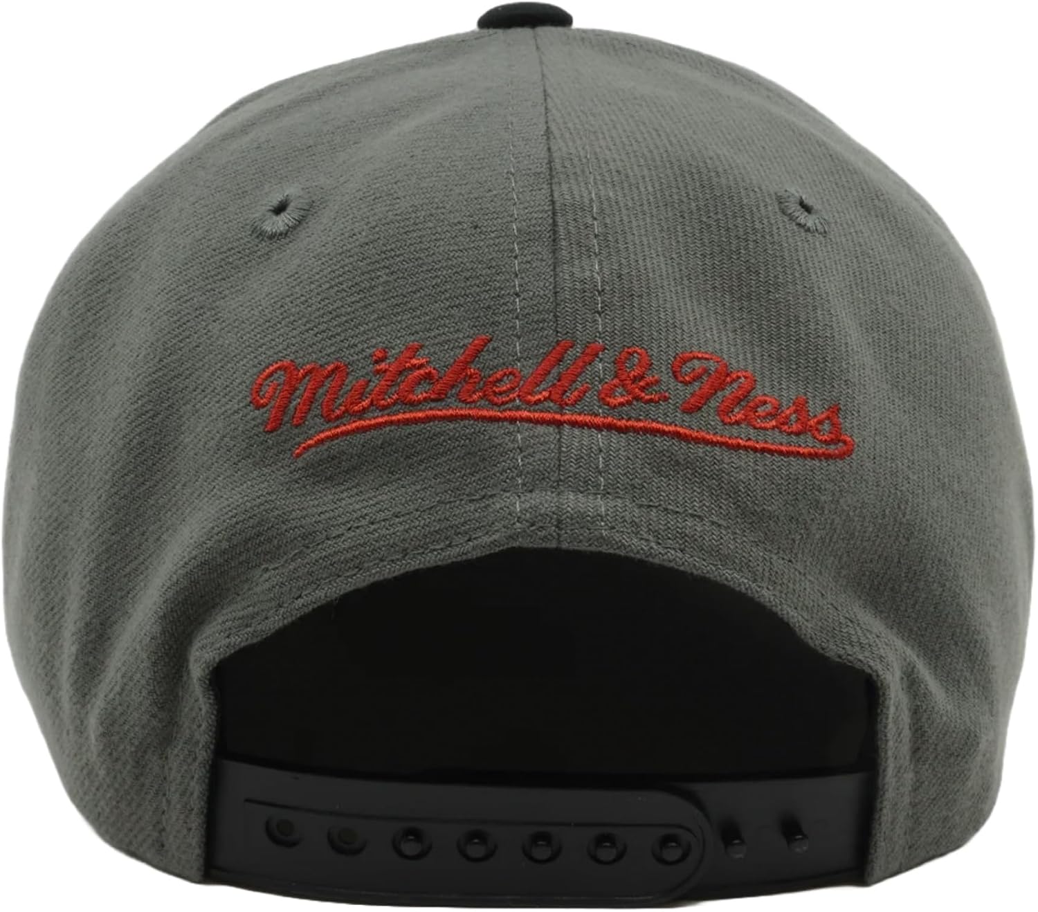 Mitchell & Ness Atlanta Hawks Storm Front HWC Snapback Hat Cap - Gray