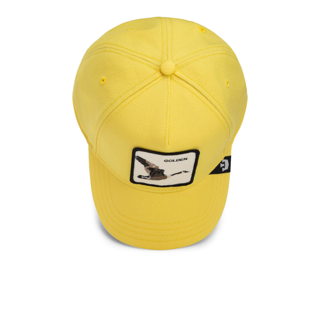 Goorin Bros. All Over Wool Collection Trucker Hat for Men and Women, Yellow (Goose Field 100), One Size