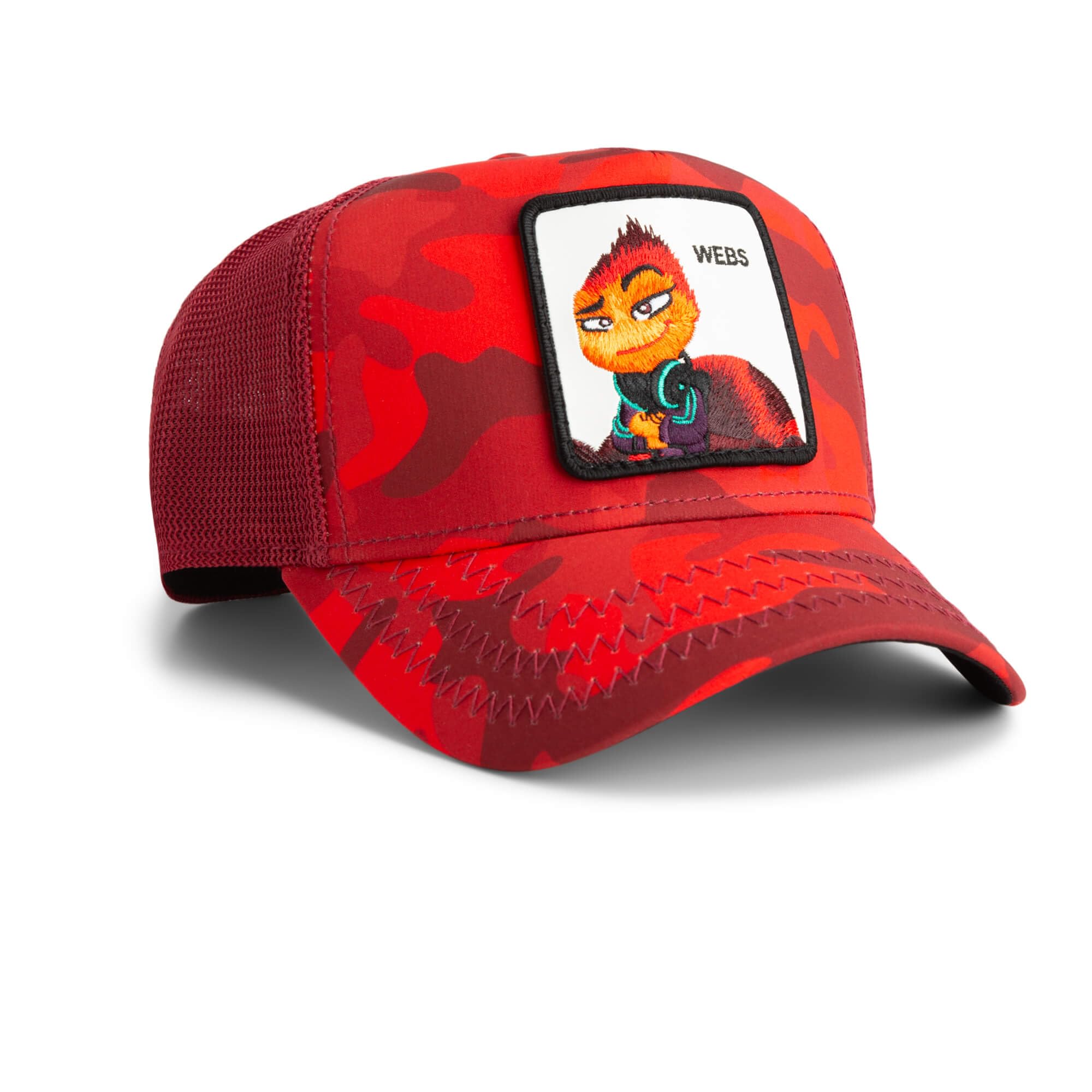 Goorin WEBS Trucker Hat - Goorin x Bad Guys 2-97/3 Poly Spandex Blend - One Size - Unisex
