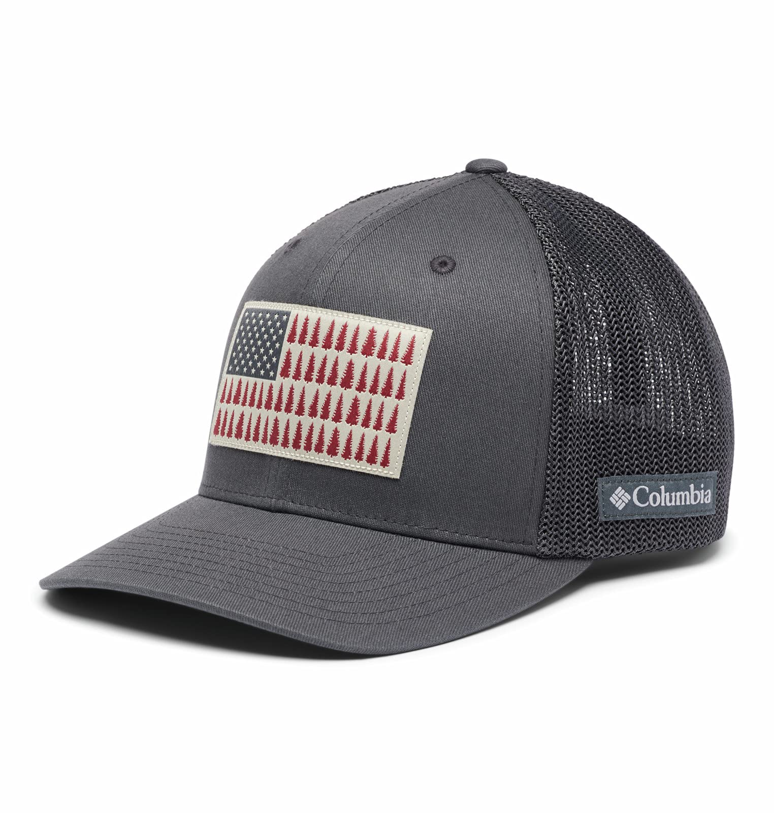 Columbia Unisex PFG Fish Flag Mesh Ball Cap