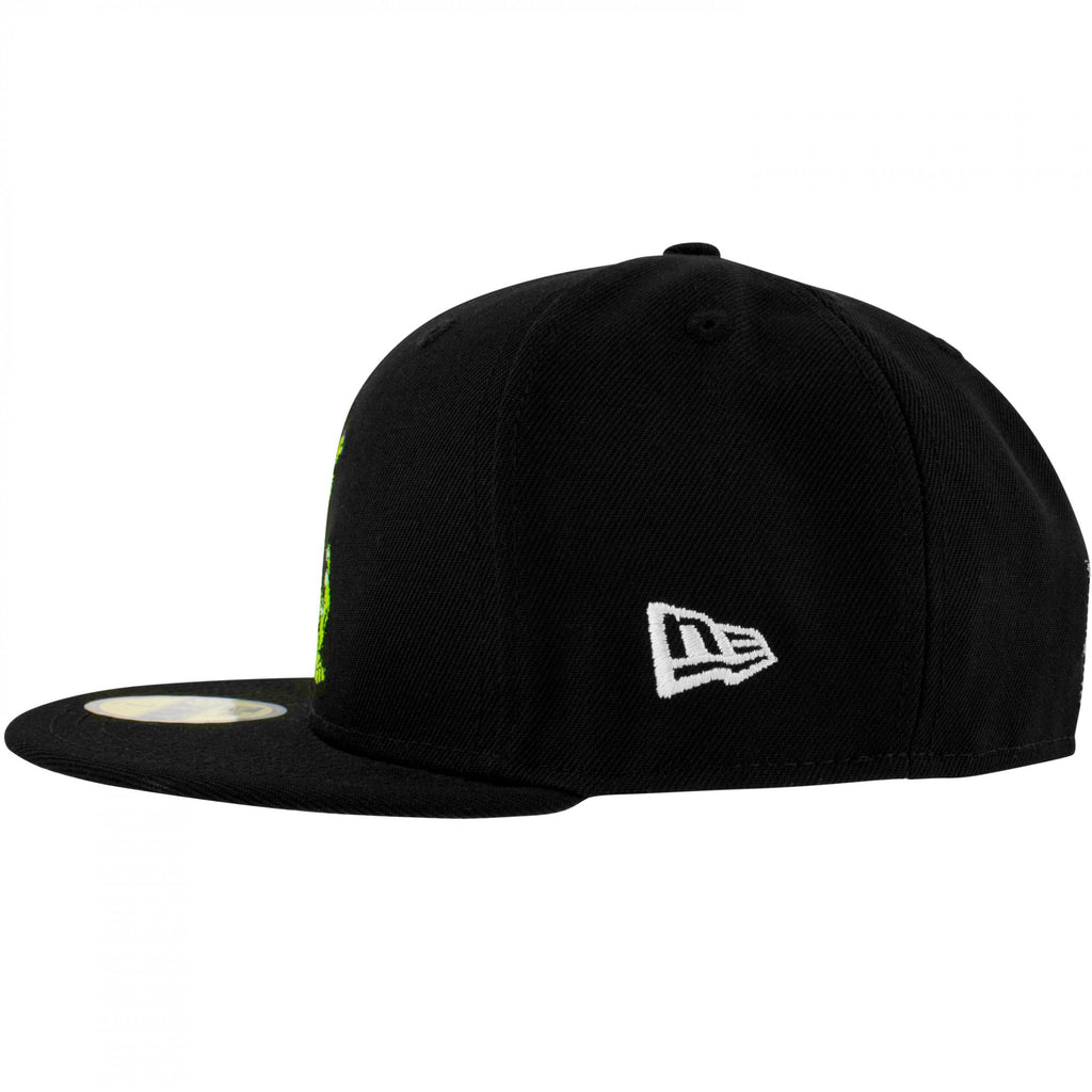 New Era The Rugrats Reptar 59Fifty Fitted Hat (US, Numeric, 7, Black)