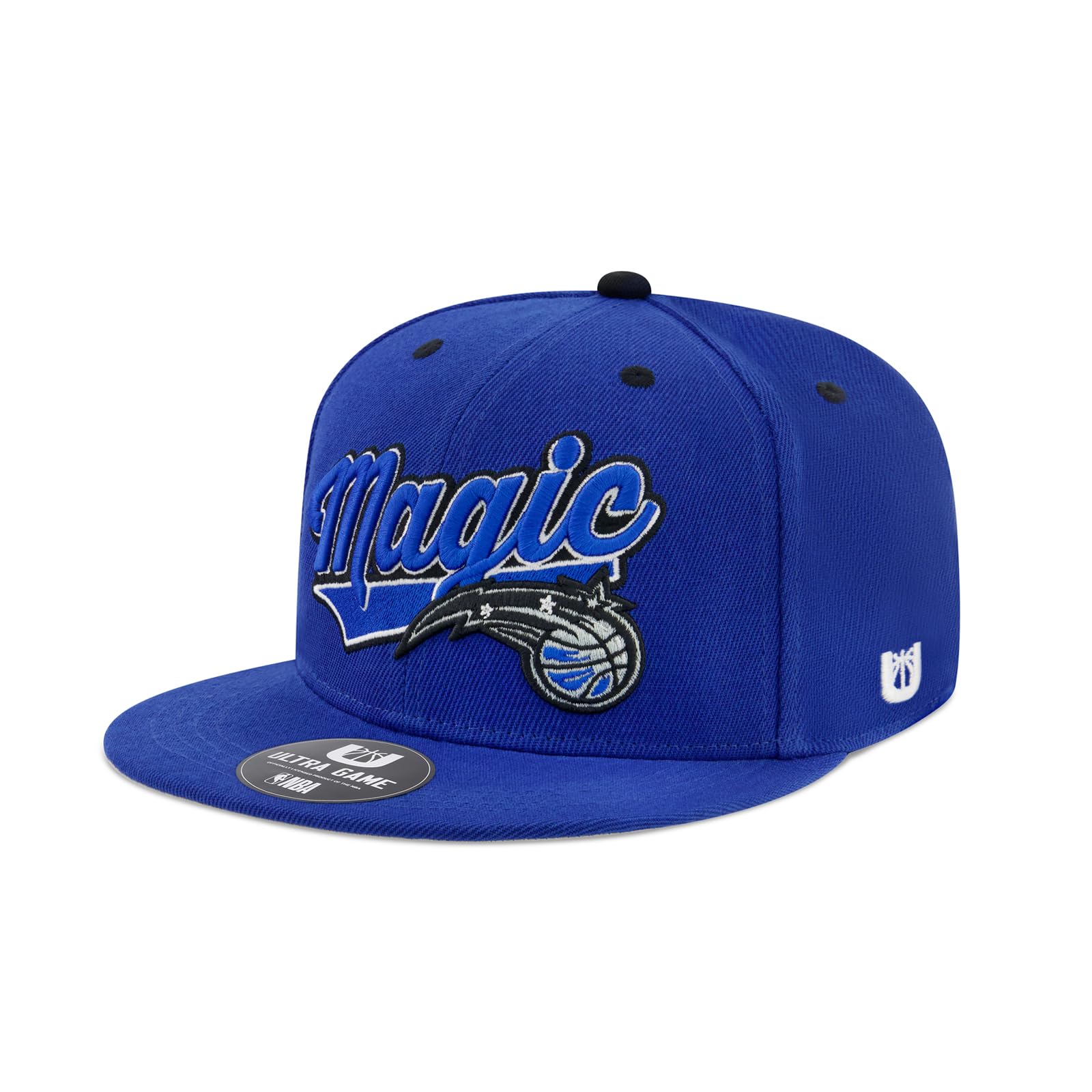 Ultra Game Men’s NBA Official Snap Back 3D Embroidered Team Logo Baseball Cap Hat