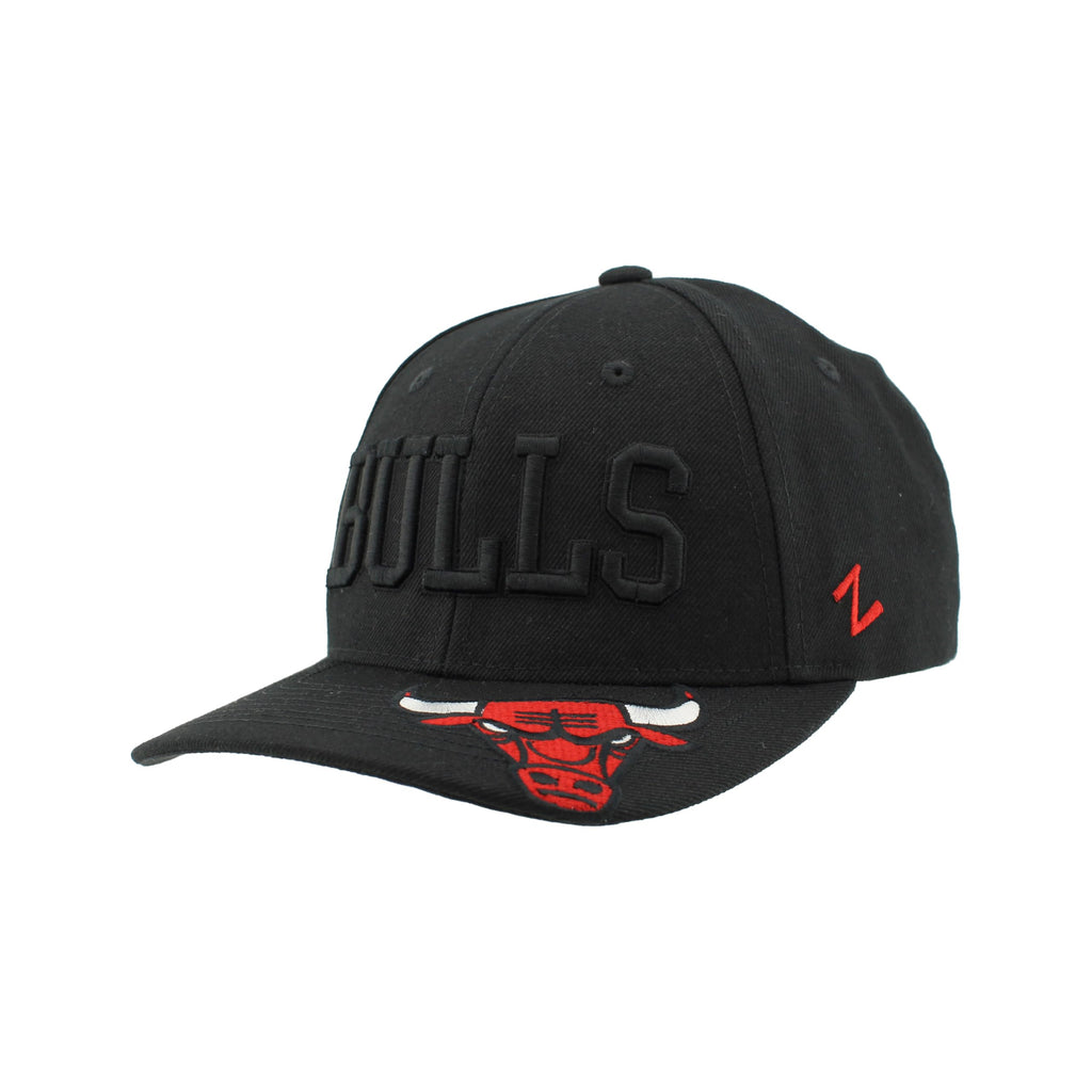 ZHATS NBA Unisex-Adult NBA Officially Licensed Adjustable Snapback Hat Contender Black