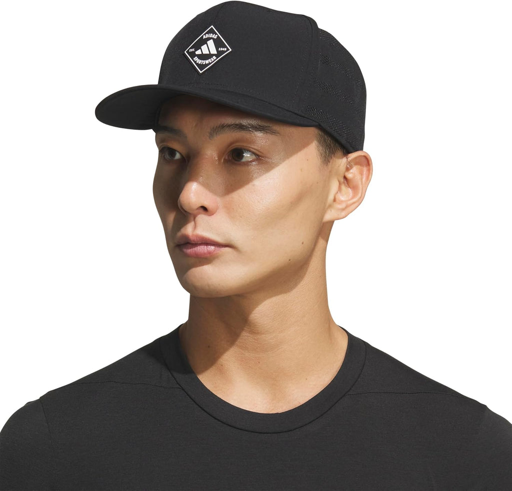 adidas Men's Quick-Dry Floatie Waterproof Hat – Lightweight Snapback Cap