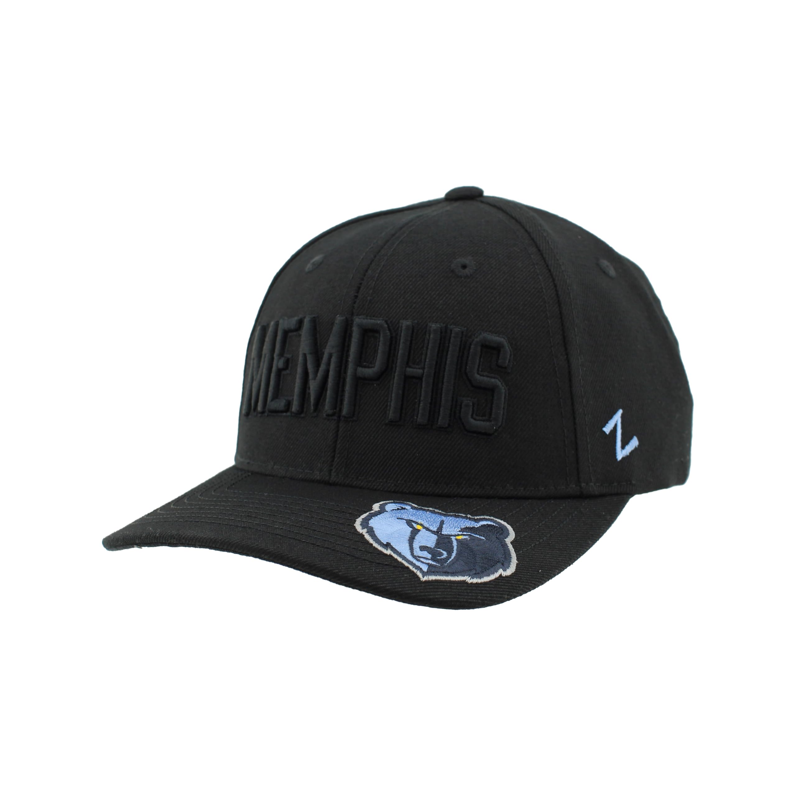 ZHATS NBA Unisex-Adult NBA Officially Licensed Adjustable Snapback Hat Contender Black