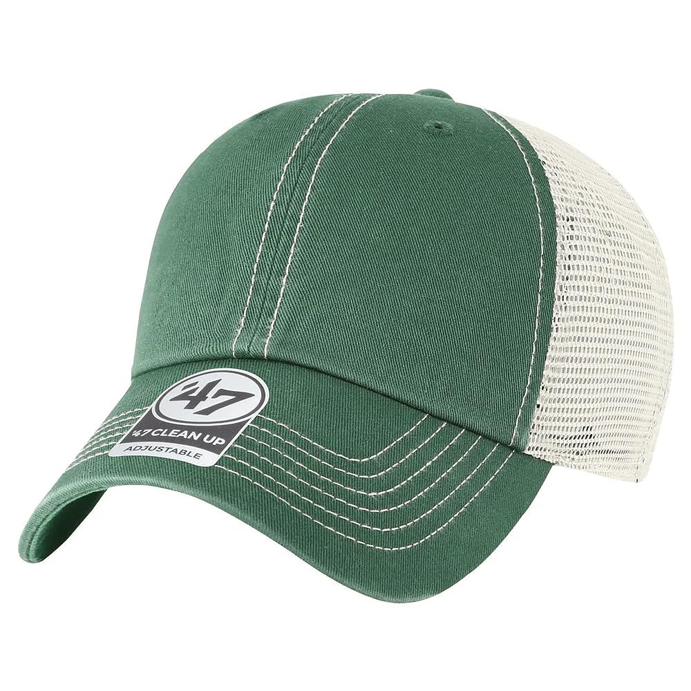 47 Brand Blank Trawler Trucker Mesh Clean Up Snap Back Adjustable Dad Hat Cap - One Size