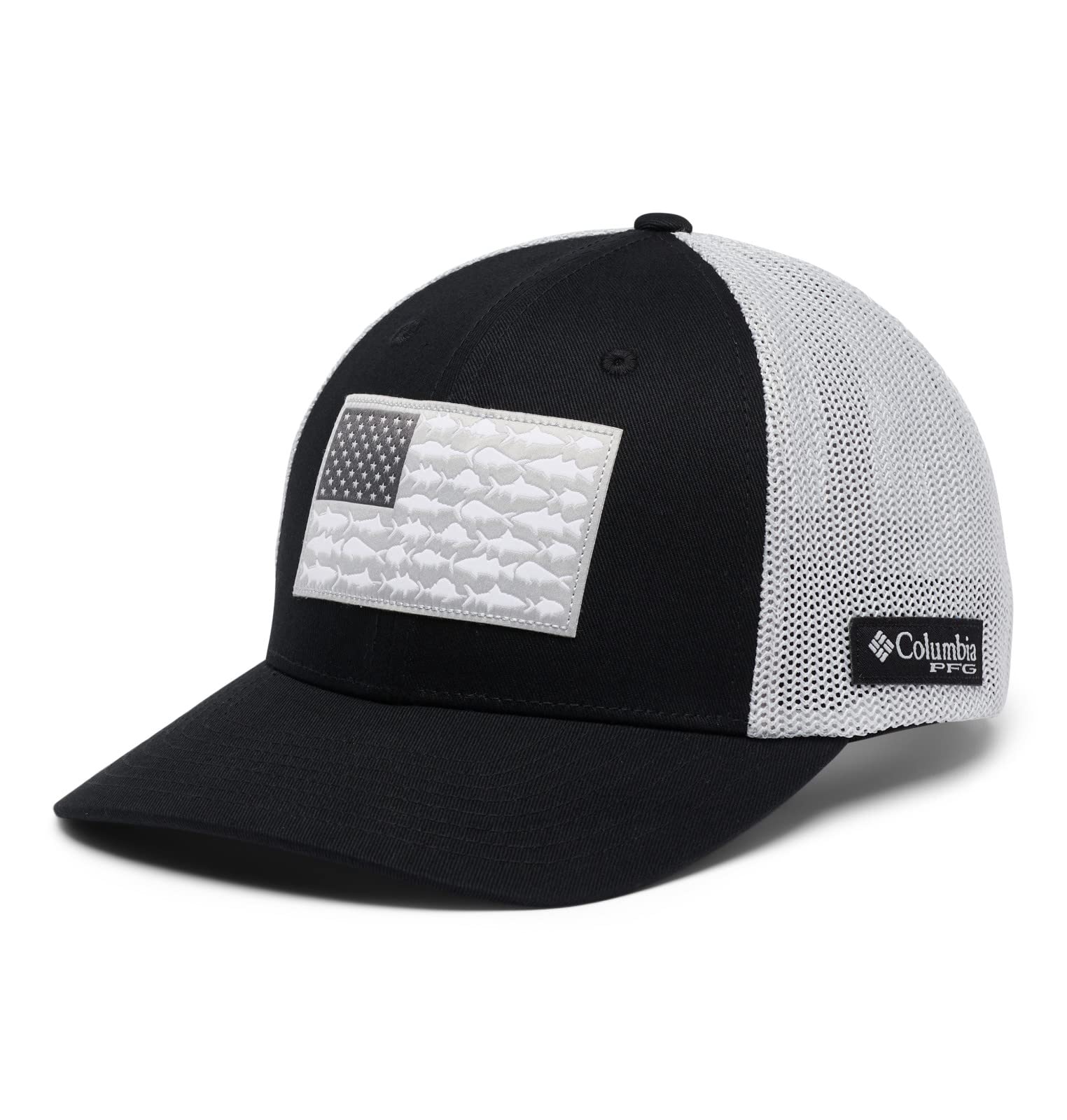 Columbia Unisex PFG Fish Flag Mesh Ball Cap