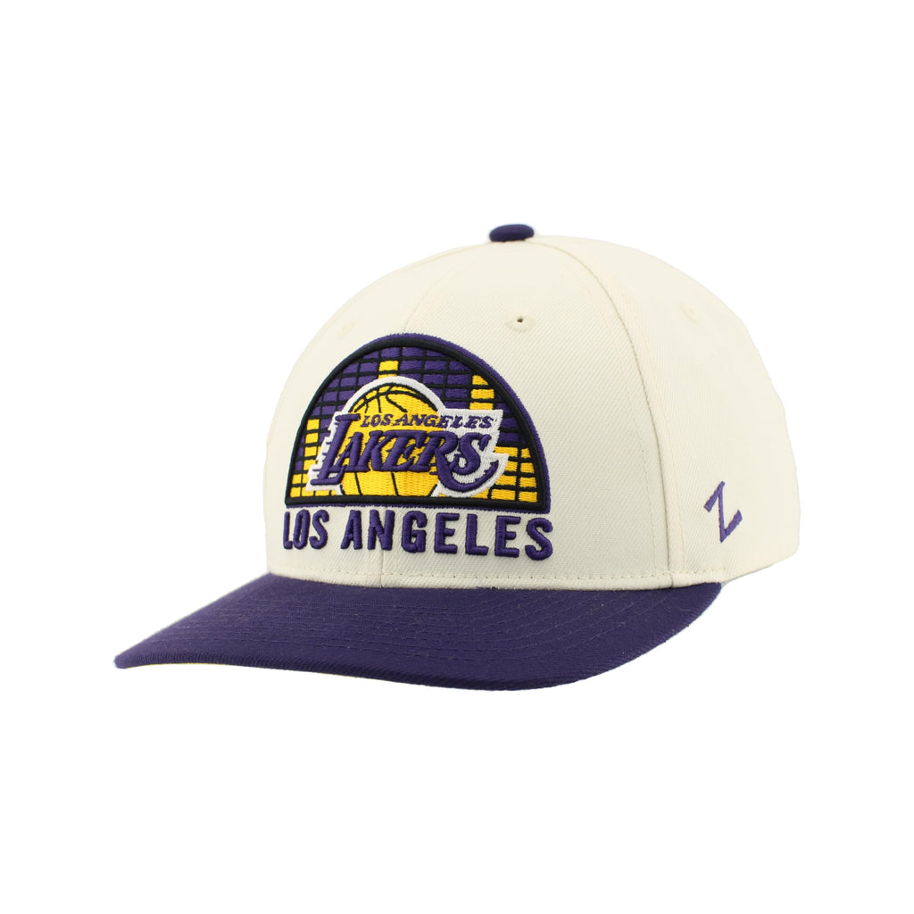ZHATS NBA Unisex-Adult NBA Officially Licensed Adjustable Snapback Hat Contender Ivory