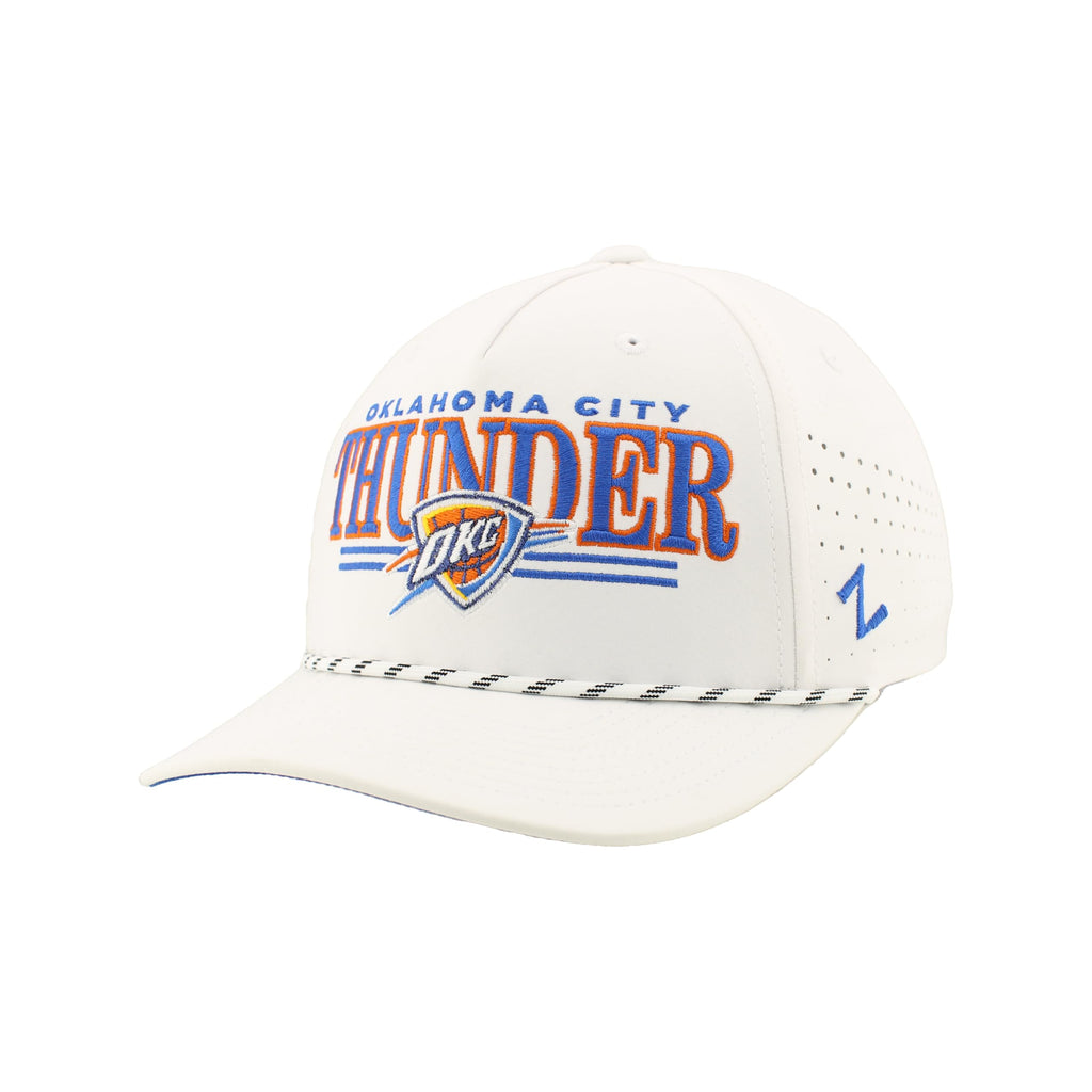 ZHATS NBA Unisex-Adult NBA Officially Licensed Rope Hat Snapback Performance Regalia White