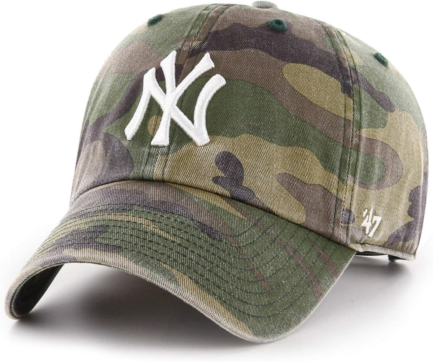 '47 MLB Unisex-Adult Camo Clean Up Adjustable Hat Cap One Size
