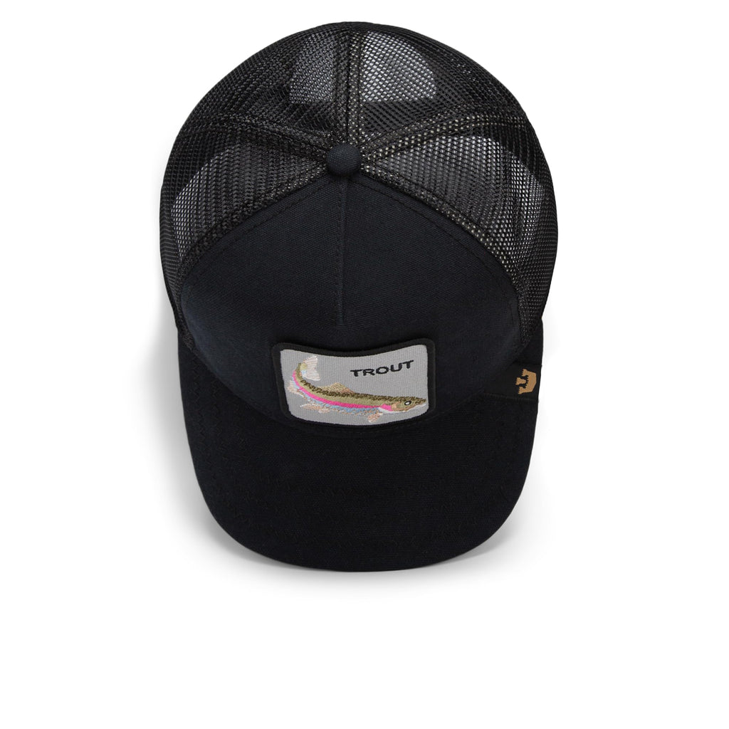 Goorin Bros. Duck Canvas Collection Trucker Hat for Men and Women, Black (Catch You Later), One Size